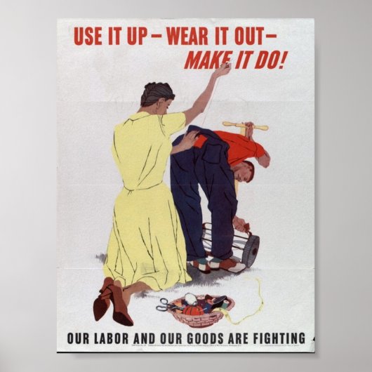 WW2-propaganda Poster (Voorkant)