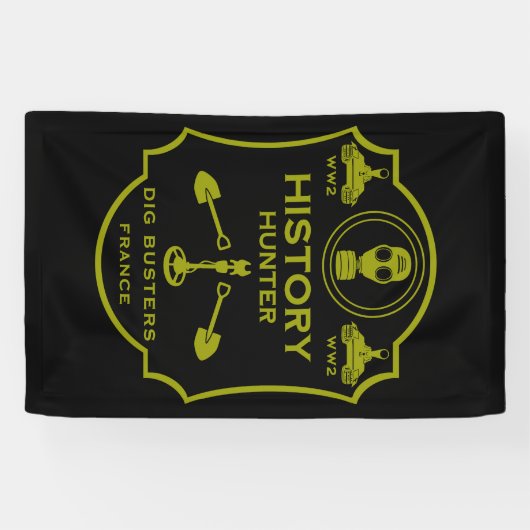 WW2 Trench Battlefield Metal Detecting Club Spandoek (Horizontaal)