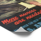  WW2 US Army Nurse Corp. Poster (Hoek)