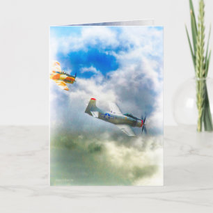 WW2 Vliegtuig AIR FORCE RAIDERS Kaart