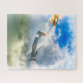 WW2 Vliegtuig AIR FORCE RAIDERS Legpuzzel (Horizontaal)