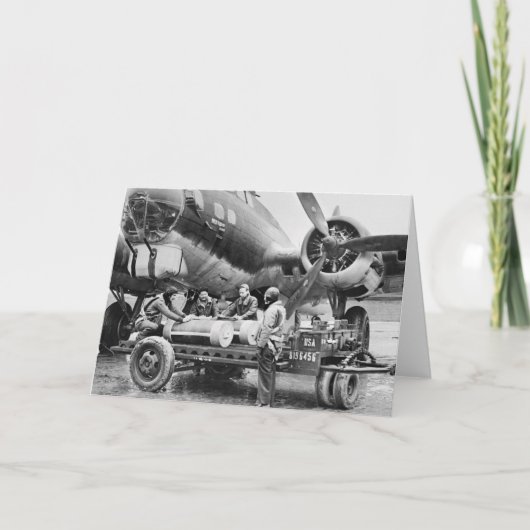 WW2 Vliegtuig en bemanning: jaren veertig Kaart (Voorkant)