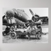 WW2 Vliegtuig en bemanning: jaren veertig Poster (Voorkant)