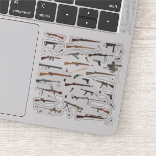 WW2 Wapens Sticker