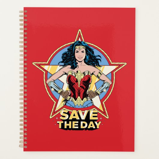 WW84 | Save the Day Wonder Woman Retro Comic Art (Devant)