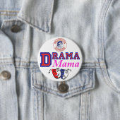 WW Drama Mama Ronde Button 7,6 Cm (In situ)