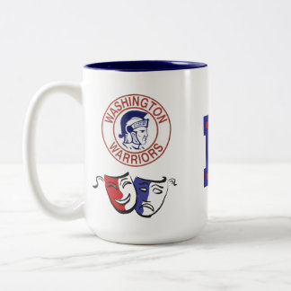 WW Drama Mama Tweekleurige Koffiemok