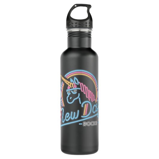 WWE New Day Neon Unicorn 837 Waterfles (Voorkant)