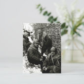 WWI American Field Service Briefkaart (Staand voorkant)