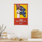 WWI Australian Recruitment Poster British Empire (Cuisine)