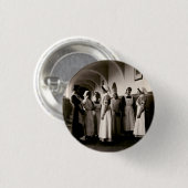 WWI German Nurses Ronde Button 3,2 Cm (Voorkant /achterkant)
