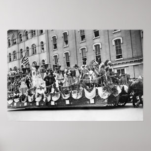 WWI Preparode Parade, 1916 Poster