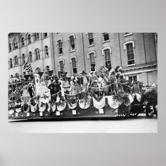 WWI Preparode Parade, 1916 Poster