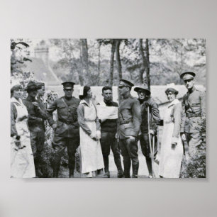 WWI Verpleegkundigen en artsen Poster