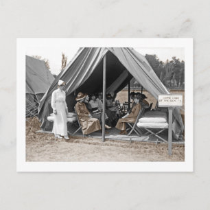 WWI Verpleegstagiairs Briefkaart