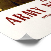 WWII Aantreden tot het legerstofforps Poster (Hoek)