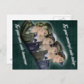 WWII Aanwerving Briefkaart (Voorkant / Achterkant)