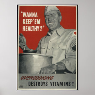  WWII-Amerikaanse propaganda Poster