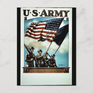 Wwii Army Recruit Briefkaart