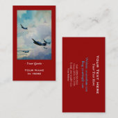 WWII Avenger Visitekaartje (Voorkant / Achterkant)