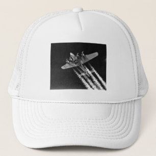 WWII B-17 tijdens de vlucht Trucker Pet
