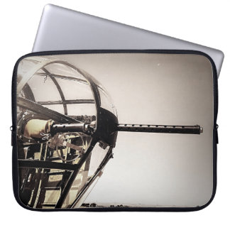 WWII B-25 Bomber Art Laptop Sleeve