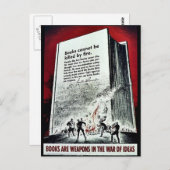 Wwii Books Briefkaart (Voorkant / Achterkant)