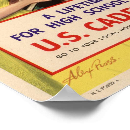 WWII Cadet Nurse Corps Poster (Hoek)