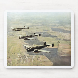 WWII Drie Messerschmitt ME-110 Muismat