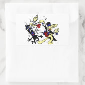 WWII EOD Rabbit Rechthoekige Sticker (Tas)