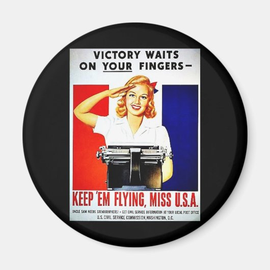 WWII Flying2 Magneet (Voorkant)