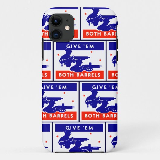 WWII geeft ze beide vaten Case-Mate iPhone Case (Achterkant)