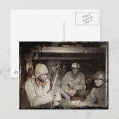 WWII Geneesmiddelen wachten Briefkaart (Voorkant / Achterkant)