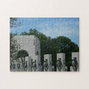 WWII-herdenkingskransen II in Washington DC Legpuzzel