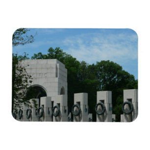 WWII-herdenkingskransen II in Washington DC Magneet