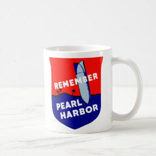WWII herinnert zich Pearl Harbour Koffiemok