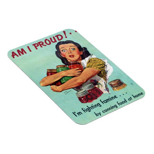 WWII Home Canning Magneet (Rechterzijde)