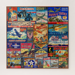 WWII HOMEFRONT GAMES, TIJDSCHRIFTEN ETC LEGPUZZEL