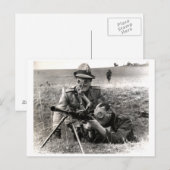 WWII Italiaanse soldaten Briefkaart (Voorkant / Achterkant)