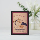 WWII Kill Malaria Mosquitoes Briefkaart (Staand voorkant)