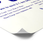 WWII Laten we gaan! U.S.A. Blijf vliegen! Poster (Hoek)