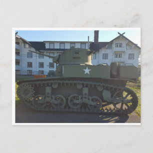WWII M4 Sherman Tank Briefkaart