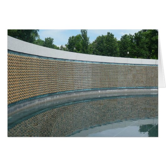 WWII Memorial Freedom Wall in Washington DC (Voorkant Horizontaal)