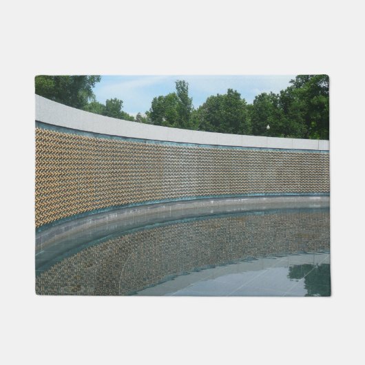 WWII Memorial Freedom Wall in Washington DC Deurmat (Voorkant)