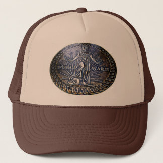 WWII Memorial Seal Trucker Pet