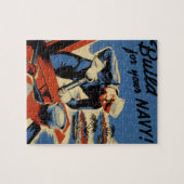 WWII Navy Poster Design Legpuzzel (Horizontaal)