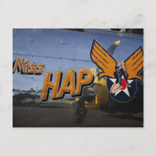 WWII Nose Art Briefkaart
