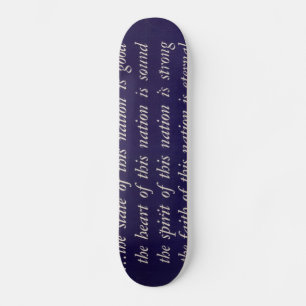 WWII Patriottisch Poster Skateboard
