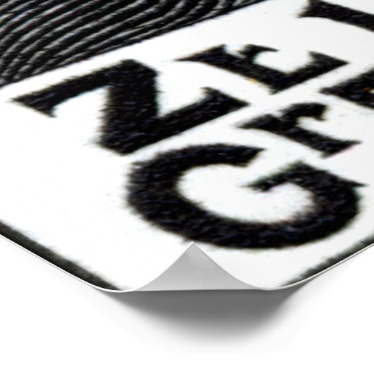 WWII Poolse ondergrondse pers Poster (Hoek)