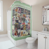 WWII Posters ophalen Douchegordijn (In situ)